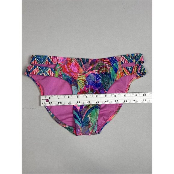 Phax Swimwear Women's XS/30 Bikini Swim Bottom Pink Green Multi NWT - Picture 3 of 16